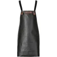 Exner Petguard Exner 262 - Kids Leder-Latzschürze Classic, B 40 x L 50 cm : schwarz 100% Leder (NA)