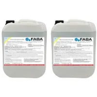 Faba Chemie FABA Flächendesinfektionsmittel 2 x 5 L Flächendesinfektion Oberflächen Desinfektionsmittel ohne Alkohol