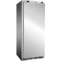 A&S polarny Gastro Edelstahl Tiefühlschrank Gewerbetiefkühlschrank Gefrierschrank 1 Tür 555 L -10/-22°C