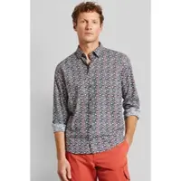 Bugatti Herren Freizeithemd mit Under-Button-Down
