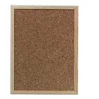 Herlitz Pinnwand 30x40cm Holzrahmen natur Packung mit 12 Stück