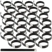 AGT 28er-Set Edelstahl-Montagebinder zur Befest. eines Solarmoduls