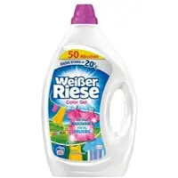 Weißer Riese Farbwaschmittel »Color Gel« 50 WL weiß