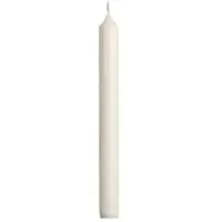 Jaspers Kerzen Opferkerzen Elfenbein ohne Loch 195 x Ø 19 mm, 25 Stück