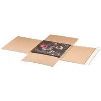 VEPATIM 20x Twist-Verpackungen 330x330mm für LP's Vinyl Schallplatten Langspielplatten bis Höhe 75mm