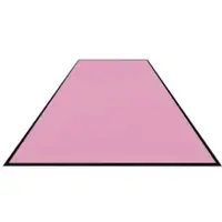 M&A Matting Schmutzfangmatte Colorstar, pink, waschbar, glatter Rücken 7460115200150-C51 , Maße (B x T): 115 x 200 cm