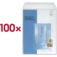 DocuCARE® 100er-Pack Folienversandtaschen »ohne Fenster« DIN C4 transparent transparent