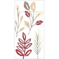 Mank Besteckservietten Airlaid Cedrik in Bordeaux-Braun, 40 x 40 cm, 75 Stück - Bestecktaschen Herbst