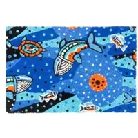 Excelsa Fußmatte Aboriginal Kokosnuss 60x1,5x40 cm Bunt