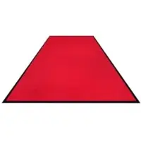 M&A Matting Schmutzfangmatte Colorstar, rot, waschbar, glatter Rücken 74607585150-C39 , Maße (B x T): 75 x 85 cm