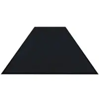 M&A Matting Schmutzfangmatte Colorstar, schwarz, waschbar, glatter Rücken 746085300150-C06 , Maße (B x T): 85 x 300 cm