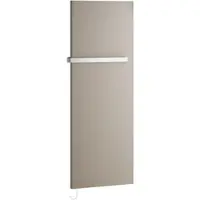 Kermi Pateo-E Infrarotheizkörper, Glanzsilber Metallic, 1525x500x66 mm, rechts, 420 W, IPX4, Schutzklasse I