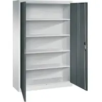 C+P Büroschrank Acurado, 1950x1200x400mm, 7035/7016