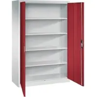 C+P Büroschrank Acurado, 1950x1200x500mm, 7035/3003