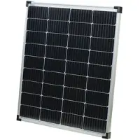 Revolt Mobiles monokristallines Solarpanel, 110 W, MC4-komp., IP65, silber