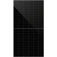 DAH Solar Monokristallines Solarmodul, Full-Screen, Halbzellen, 410 W, schwarz