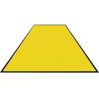 M&A Matting Schmutzfangmatte Colorstar, lemon, waschbar, glatter Rücken 7460200200150-C13 , Maße (B x T): 200 x 200 cm