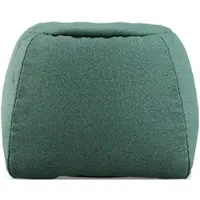 Freistil Rolf Benz - 173 Pouf, Ø 55 cm, pastelltürkis (1053)
