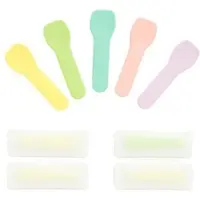 Monouso - Eislöffel aus Karton einzeln verpackt 9cm (500 Stück)