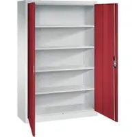 C+P Büroschrank Acurado, 1950x1200x400mm, 7035/3003