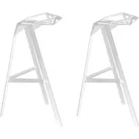 Magis - Stool One Hocker, H 74 cm, weiß (2er-Set)