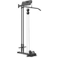 Marbo-sport Wandmontierter Latzug mit zwei Führungsschienen MS-W103 2.0 –
