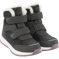 Viking Equip Glitter 2V WP Winterstiefel, Charcoal/Dusty Pink, 26
