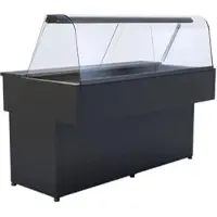 Igloo Kühltheke mit schräger Auslage 90 Liter Volumen 990x765x1190 mm