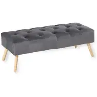 Happy Home Hocker, ca. 126 x 49 x 42 cm - Dunkelgrau