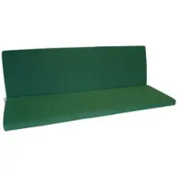 Meingartenversand.de Gartenmöbelauflagen Caen - dunkelgrün - Universalauflagen in 6 Größen für Sessel sowie 2-/3-/4-Sitzer - Bezug 100 % Polyester - waschbar bei 40° C