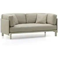 Vitra - Anagram flexibles Modul-Sofa, 190 x 95 cm, inkl. 2 Kissen 40 x 40 cm, kreide / sand melange (Savana 02)