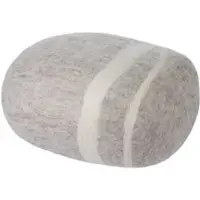 Myfelt - Kieselstein Pouf Béla L, hellbeige