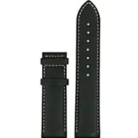 Certina - Leder Ds Pilot Chrono Lederband Schwarz 21/20mm, Ohne Schnalle, Xl C610015484 - genarbt,kalb,schwarz