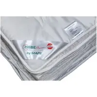 MAPE Zirbendecke Light 155 x 220 cm 100% Schafschurwolle mit Zirbenflocken