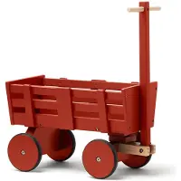Kids Concept Puppenwagen Carl Larsson, Dunkelrot