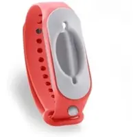Cleanbrace Desinfektionsarmband 2.0 in Rot - Armband für Desinfektionsmittel - 1 Stück