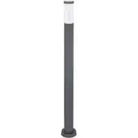 ETC Smart Home RGB LED Außen Steh Lampe Edelstahl Säule Garten Wege Beleuchtung dimmbar Rasen Blumenbeet Vorgarten Stand Leuchte Sprachsteuerung App steuerbar über Handy