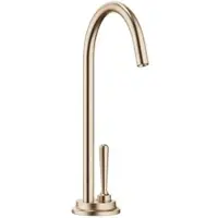 Dornbracht VAIA Cold Water Dispenser - Champagne gebürstet (22kt Gold), Ausladung 150 mm, schwenkbarer Auslauf 360°, Laminarstrahl, Armaturenhöhe 290 mm