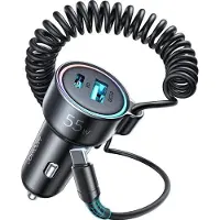 JOYROOM JR-CL07, Auto, Zigarettenanzünder, 1,5 m, Schwarz