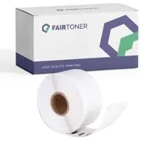FairToner Kompatibel für Dymo LABELWRITER 400 Turbo (99013 / S0722410) Etikett 260x (36mm x 89mm)