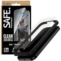 PanzerGlass - SAFE. Displayschutz - iPhone 17/iPhone 16 Pro - Ultra-Wide Fit mit EasyAligner