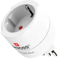 Goobay Europe to Switzerland + Italy + Brazil Reiseadapter