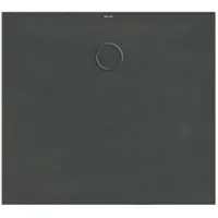 Bette rechteck Duschwanne „BetteFloor Side“ 1000 × 900 mm ohne Oberflächenbeschichtung, mit BetteGlasur Plus, ohne Wannenträger, in Midnight