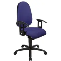 Topstar Bürostuhl »Syncro Pro 5« inkl. Schukra System, ohne Armlehnen blau