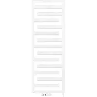 Zehnder Tetris Design-Heizkörper Mixbetrieb IHE, 1750x45x600 mm, RAL 9016 (Travertin), montagefertig mit Wandkonsolen