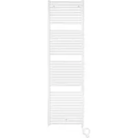 Zehnder Design-Heizkörper Toga elektrisch IHE, 1810x35x600 mm, Light Jeans, IP65, montagefertig mit Wandkonsolen