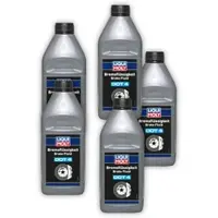 Liqui moly 5x Bremsflüssigkeit DOT 4 21157 Bremse Flüssigkeit Brake Fluid 1 Liter
