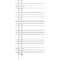 Zehnder Design-Heizkörper Yucca Asym elektrisch, 922x47x478 mm, White Matt, IP65