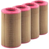 MANN-FILTER 4x Luftfilter C 17 237 für Fiat Peugeot Citroën Opel Ducato Boxer