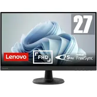 Lenovo D27-40, 68,6 cm (27"), 1920 x 1080 Pixel, Full HD, LED, 4 ms, Schwarz